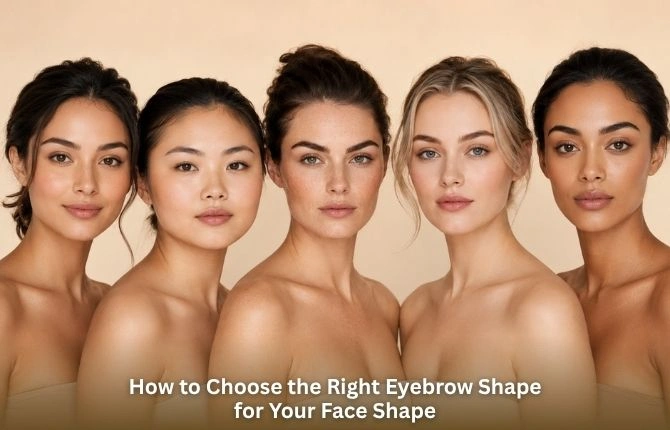 How to Choose the Right Eyebrow Shape for Your Face Shape